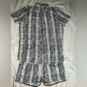 Men Two Piece Summer Set